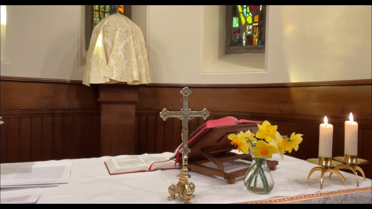 Easter Sunday Mass with Archbishop Cushley