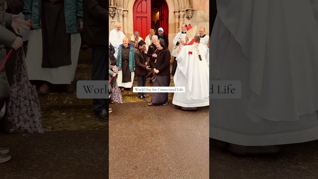 Celebrating World Day of Consecrated Life in Edinburgh.