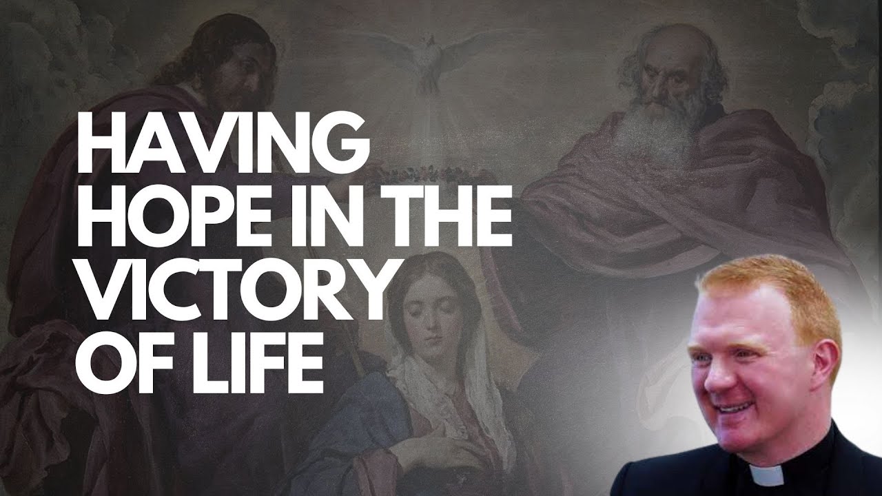 Amidst a culture of death we proclaim our hope in the Victory of Life