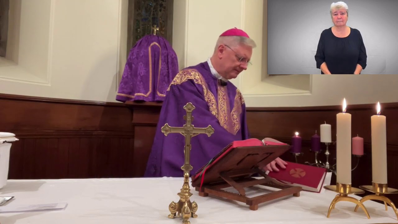 Holy Mass with Archbishop Cushley (with sign language) 29/11/20