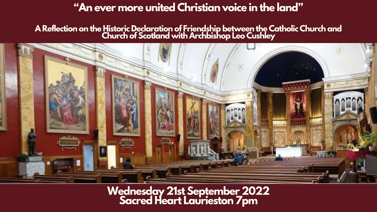 “An ever more united Christian voice in the land” with Archbishop Leo Cushley