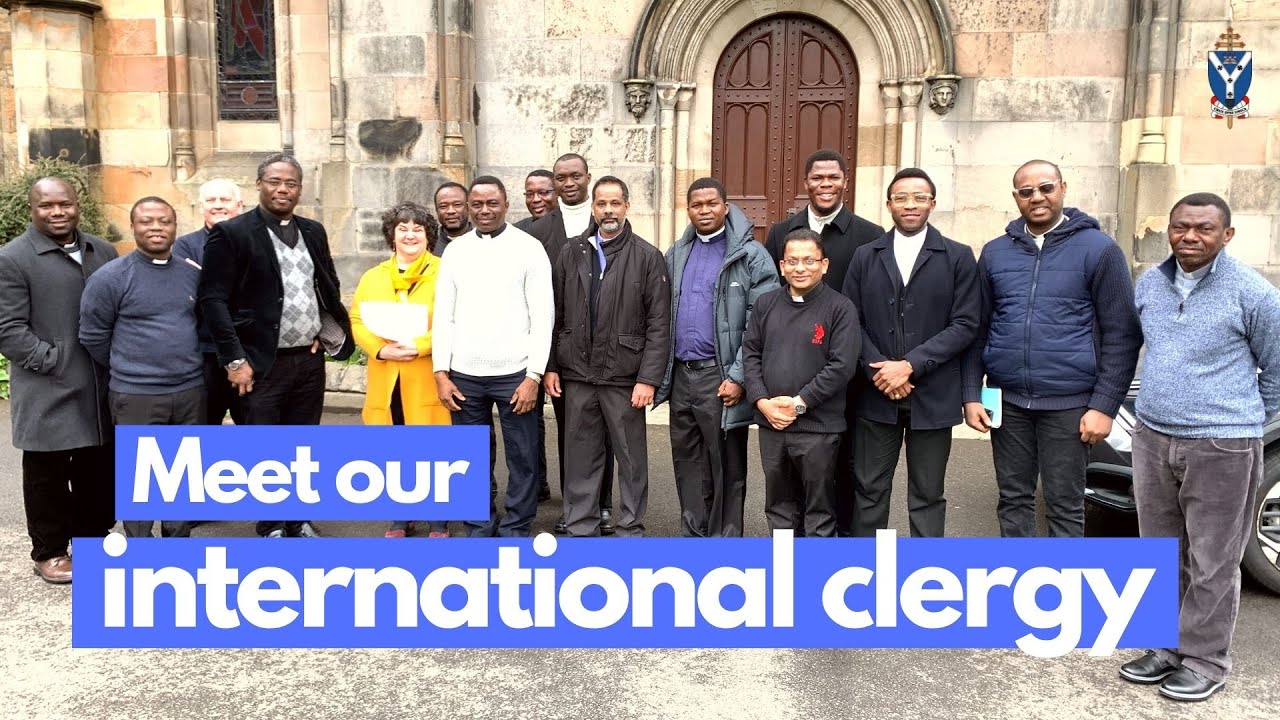 Wonderful Singing from our International Clergy