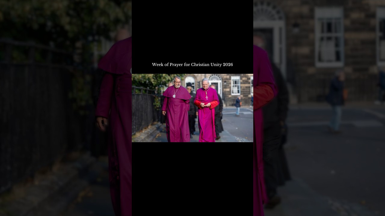 Archbishop Cushley on the Week of Prayer for Christian Unity (18-25 Jan)