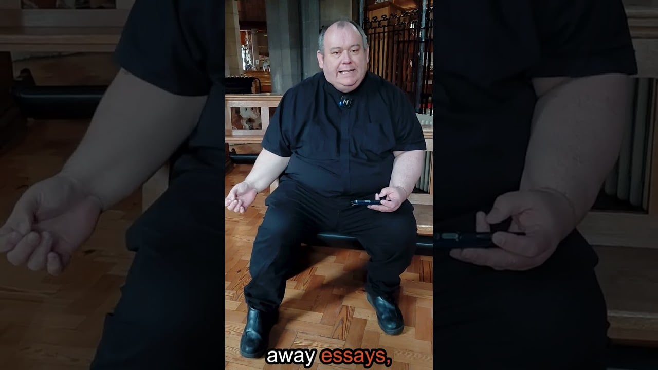Deacon Eddie White discussing his journey towards becoming a Permanent Deacon and his role.