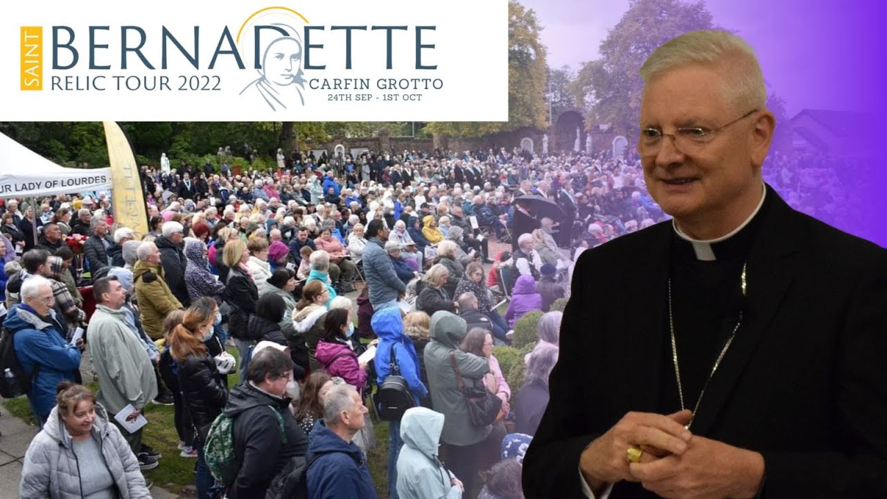 Archbishop Cushley - St Bernadette Relic Tour 2022